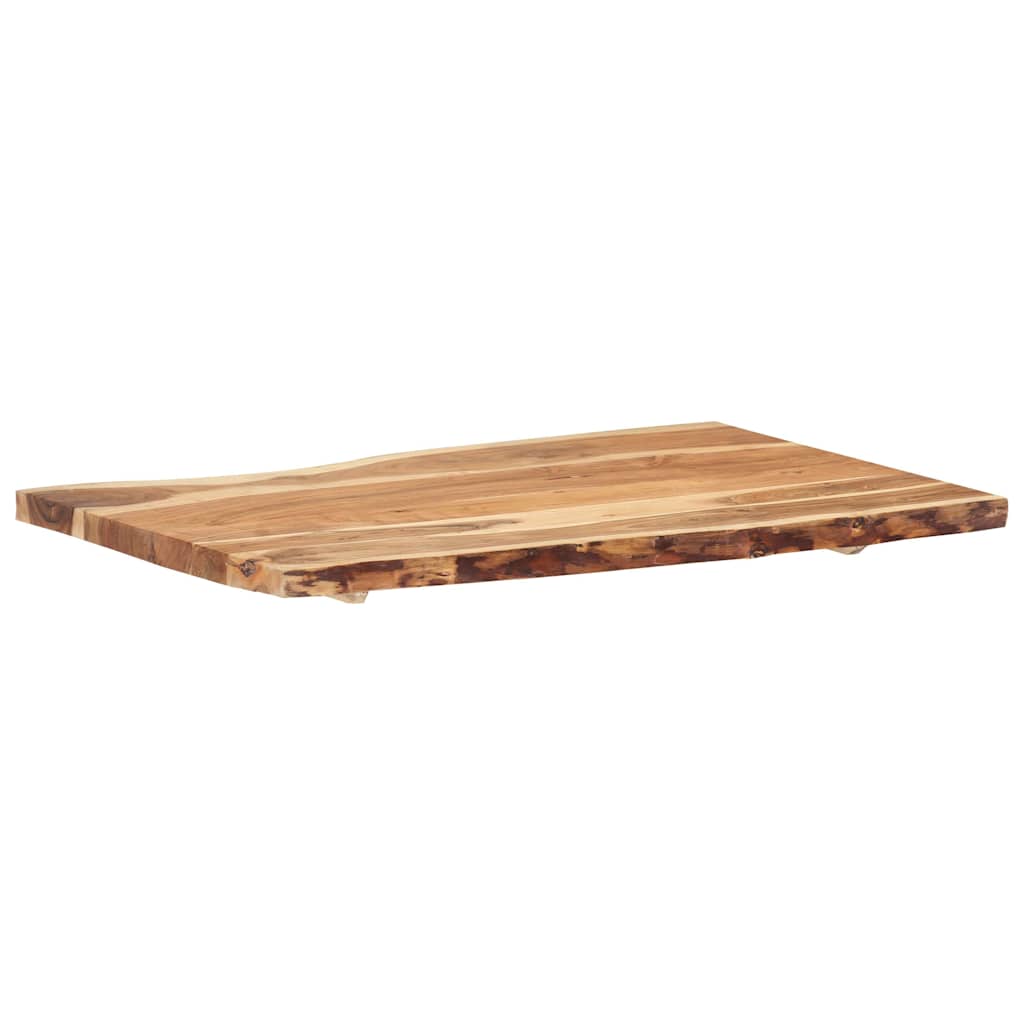 Tömör akácfa asztallap 100 x (50-60) x 3,8 cm 5