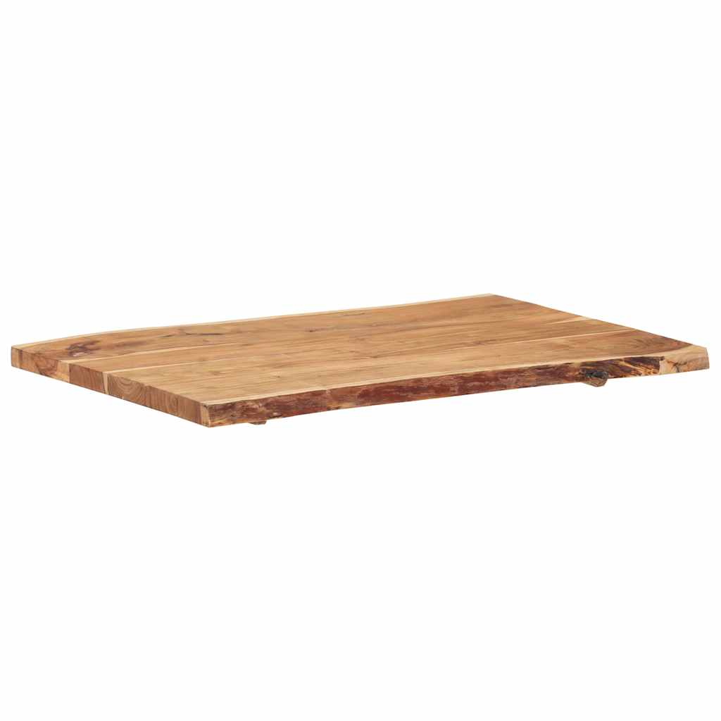 Tömör akácfa asztallap 100 x (50-60) x 3,8 cm 8