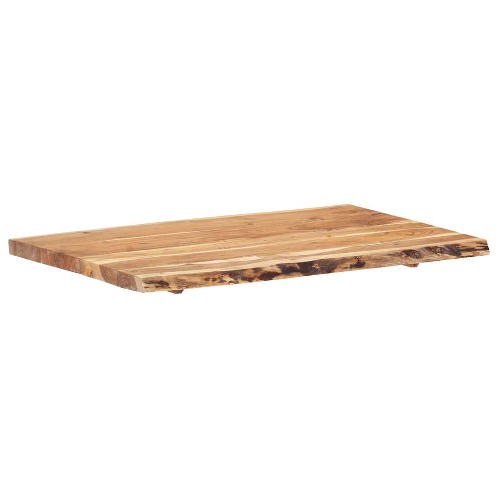 Tömör akácfa asztallap 100 x (50-60) x 3,8 cm 9