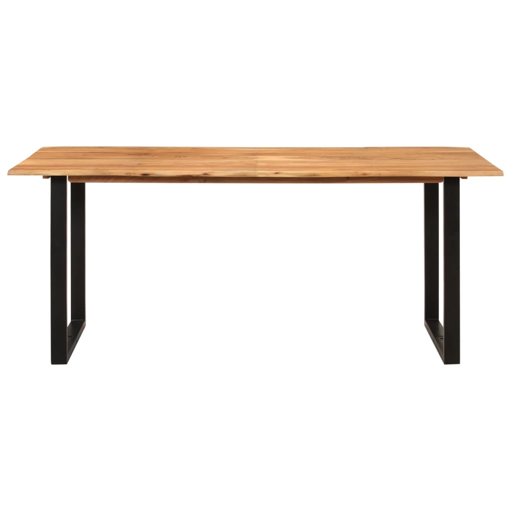 Tömör akácfa étkezőasztal 180 x 90 x 76 cm 2