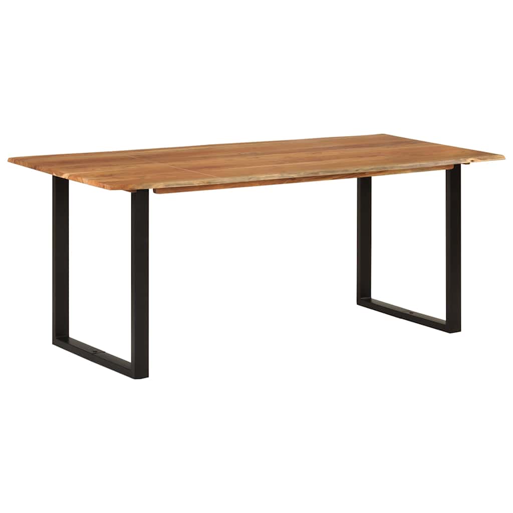 Tömör akácfa étkezőasztal 180 x 90 x 76 cm 12