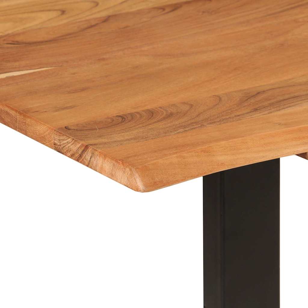 Tömör akácfa étkezőasztal 180 x 90 x 76 cm 5
