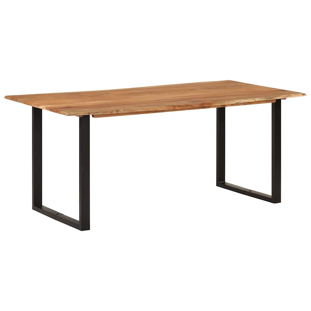 Tömör akácfa étkezőasztal 180 x 90 x 76 cm 9