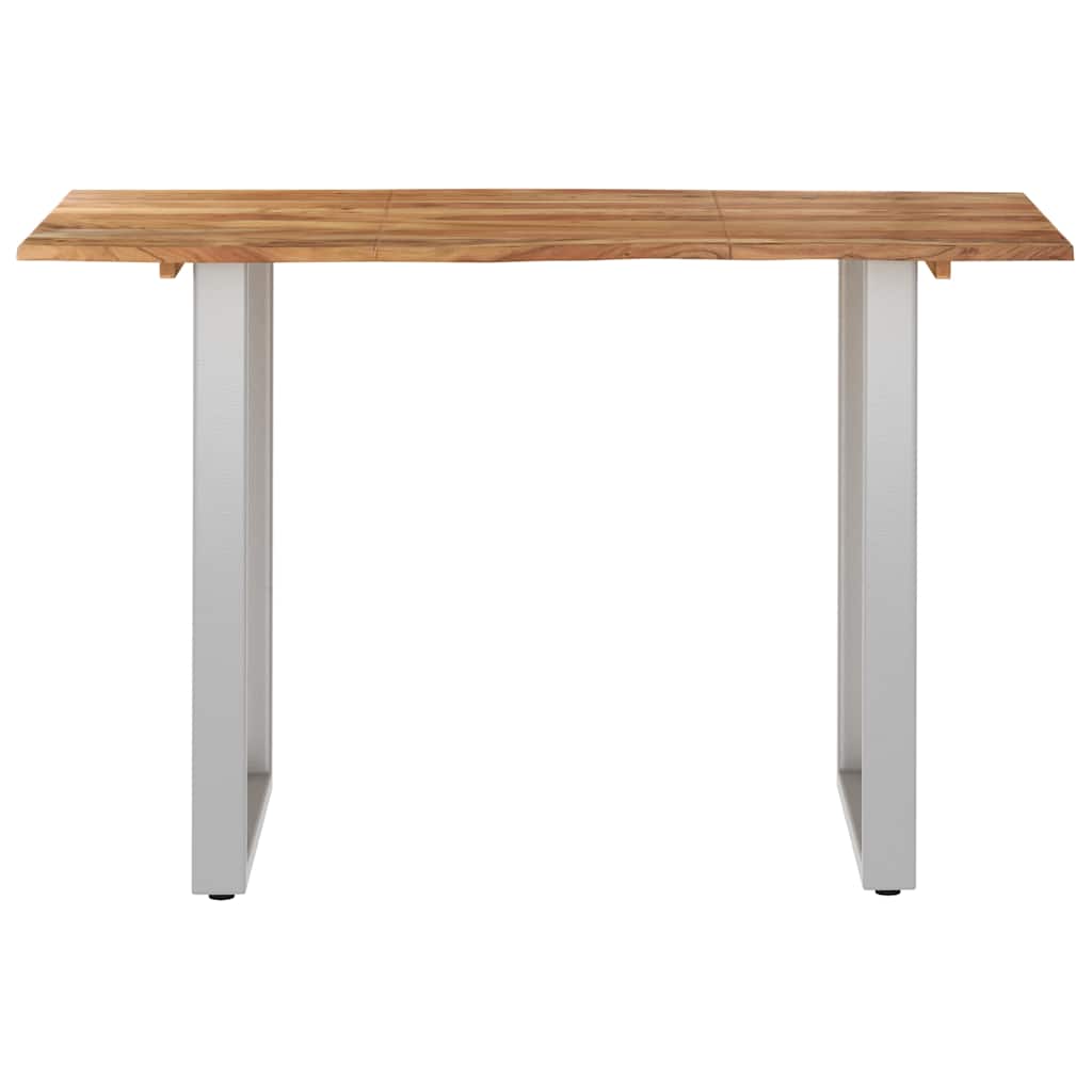 Tömör akácfa étkezőasztal 118 x 58 x 76 cm 4