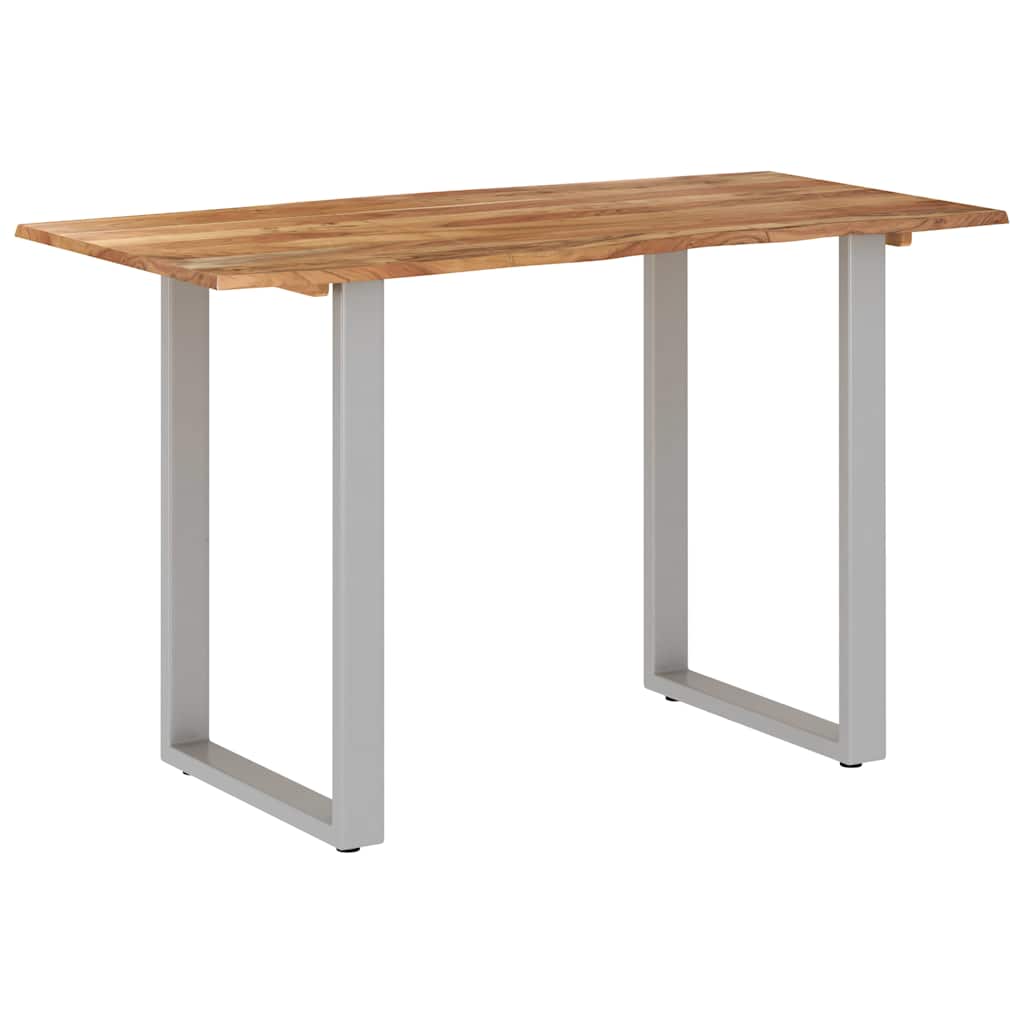 Tömör akácfa étkezőasztal 118 x 58 x 76 cm 10