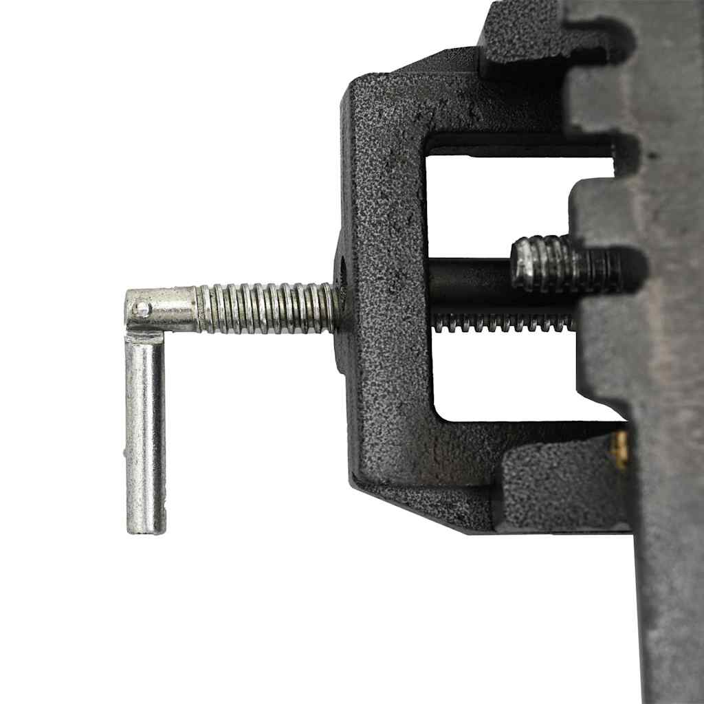 Kézi működtetésű kereszttengelyes satu 150 mm 5
