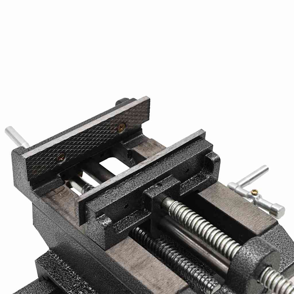 Kézi működtetésű kereszttengelyes satu 150 mm 6