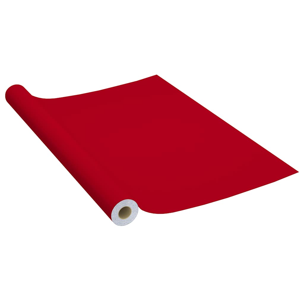Piros öntapadó PVC bútorfólia 500 x 90 cm 2