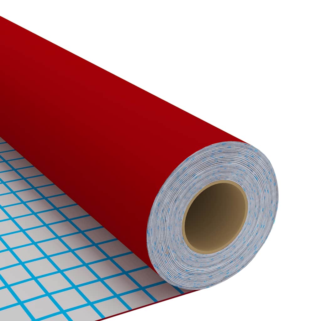Piros öntapadó PVC bútorfólia 500 x 90 cm 4