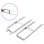 2 db acél WPC kerítéscövek 40 cm 2