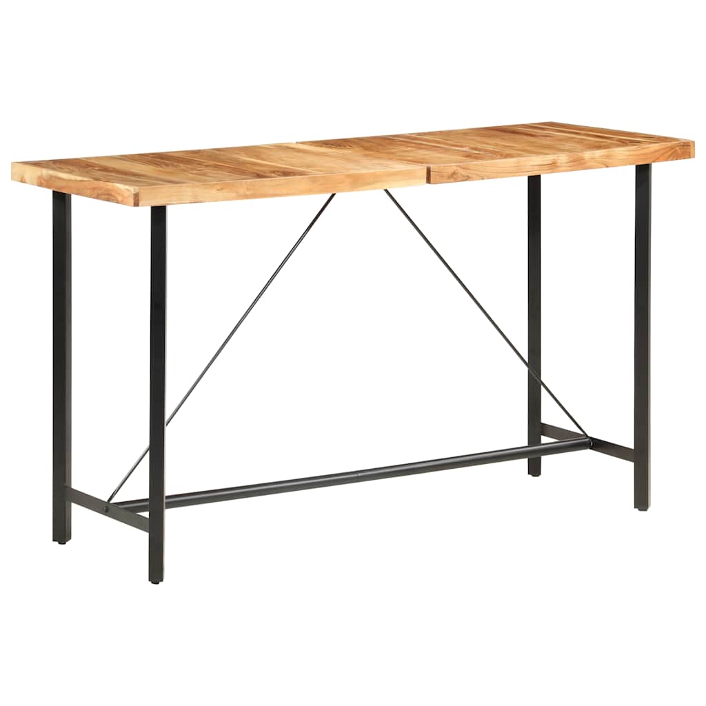Tömör akácfa bárasztal 180 x 70 x 107 cm