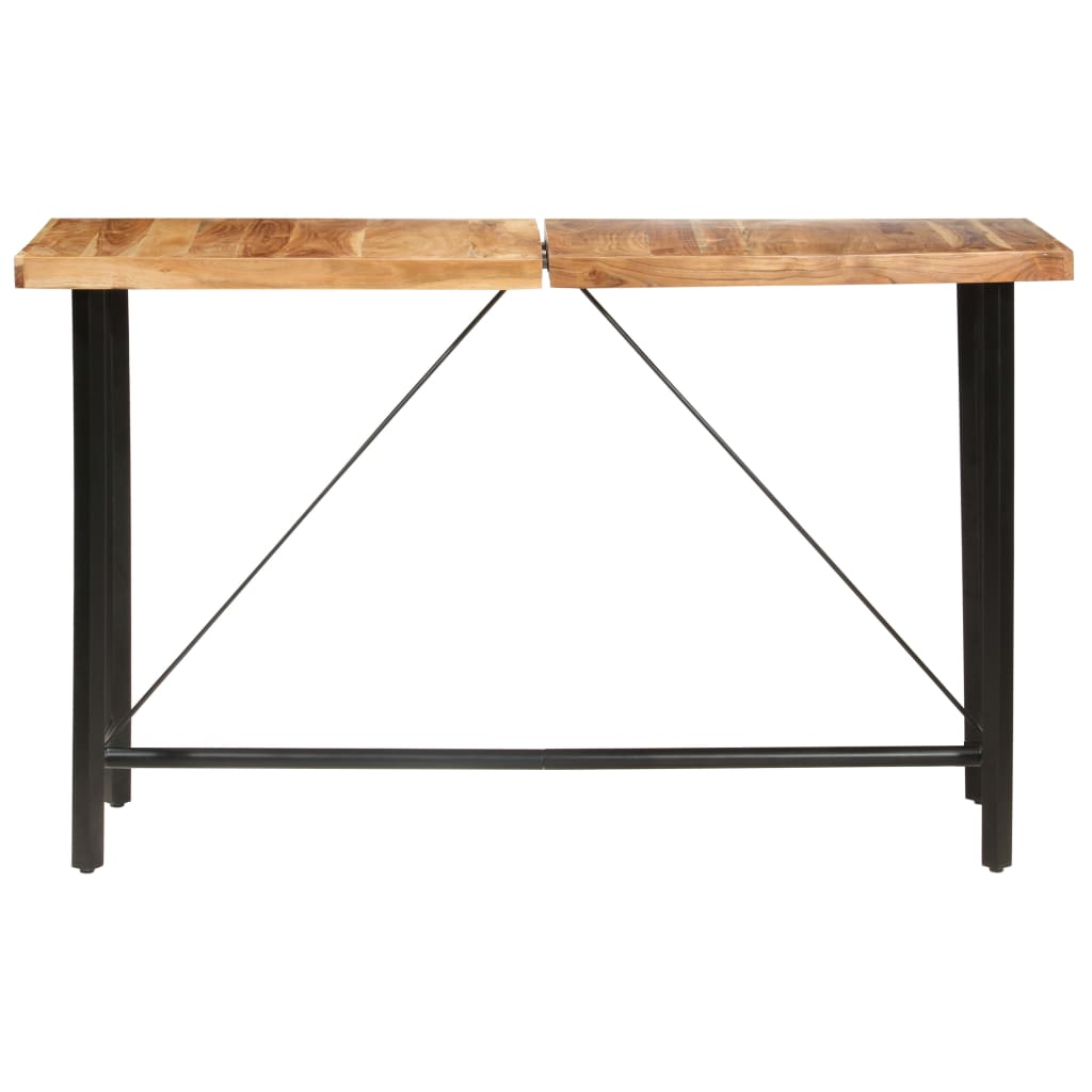 Tömör akácfa bárasztal 180 x 70 x 107 cm 2