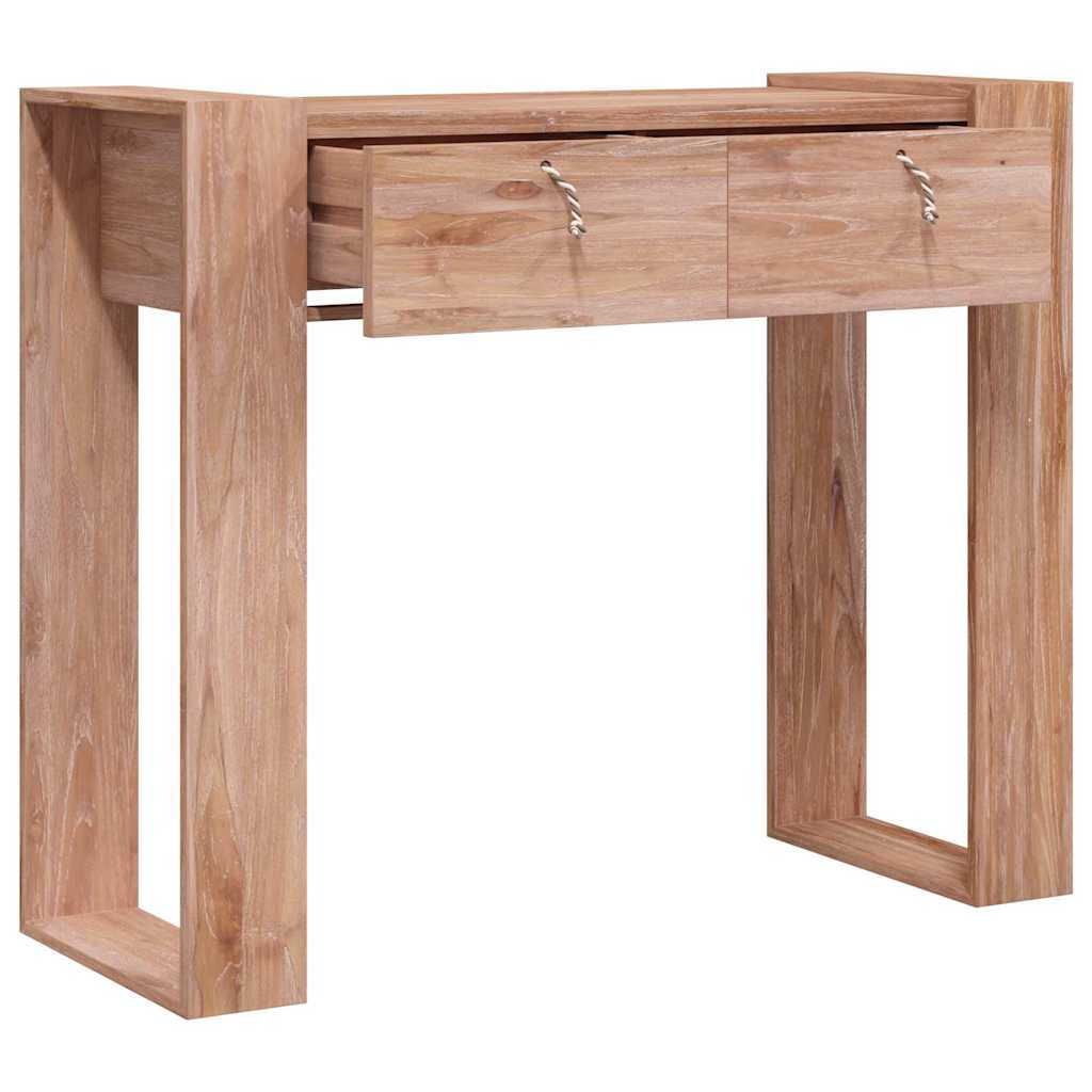 Tömör tíkfa tálalóasztal 90 x 35 x 75 cm 3