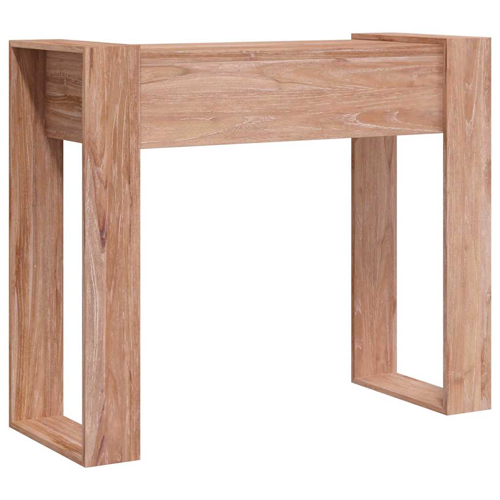 Tömör tíkfa tálalóasztal 90 x 35 x 75 cm 6