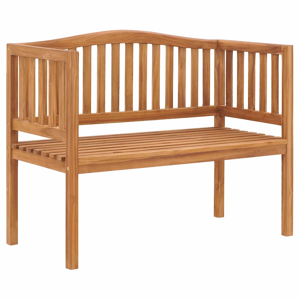 Tömör tíkfa kerti pad 120 cm