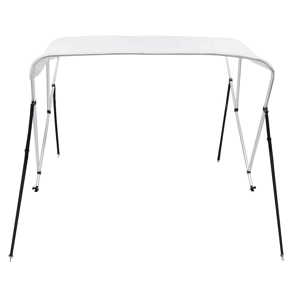Fehér háromágú bimini tető 183 x 140 x 137 cm 3