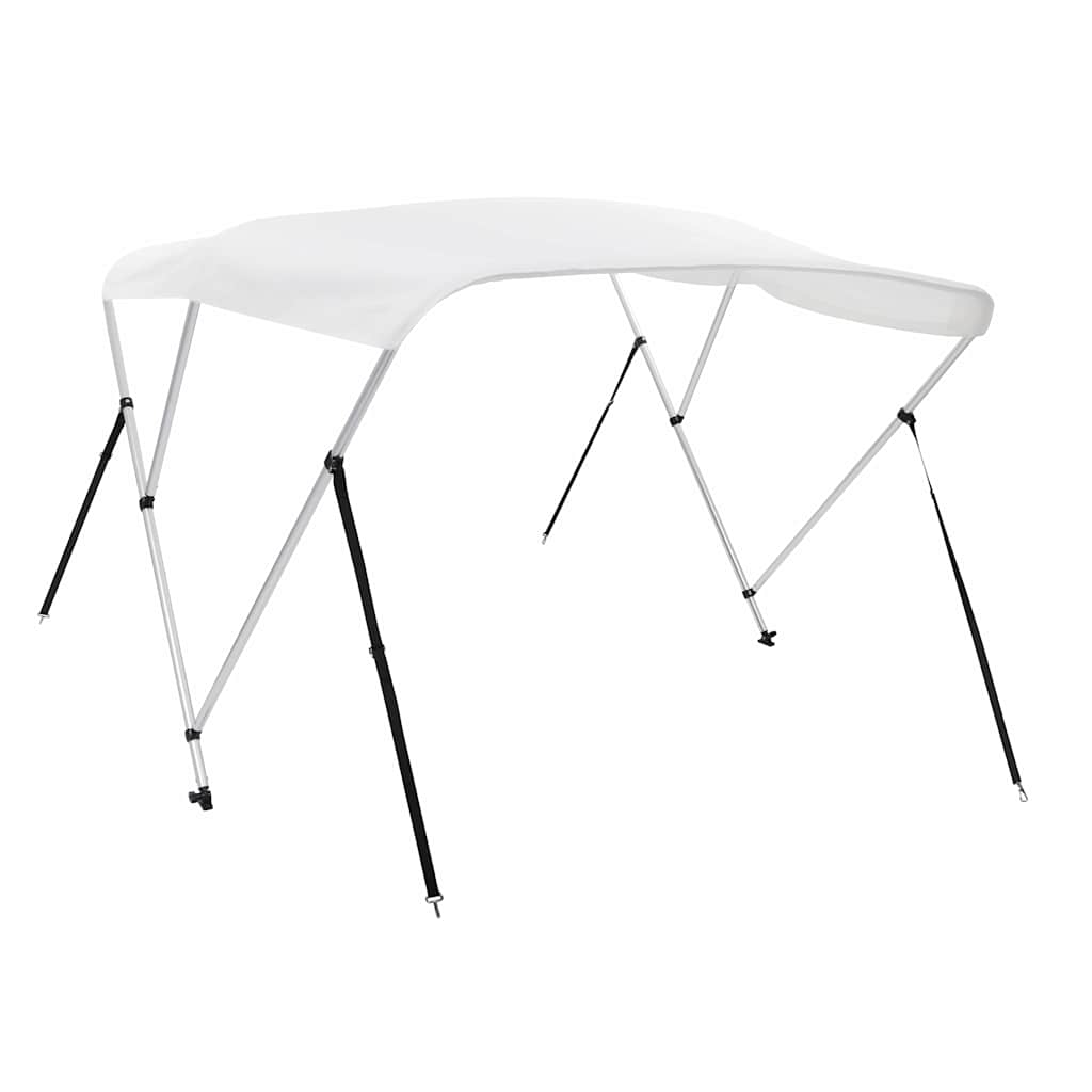 Fehér háromágú bimini tető 183 x 140 x 137 cm 4