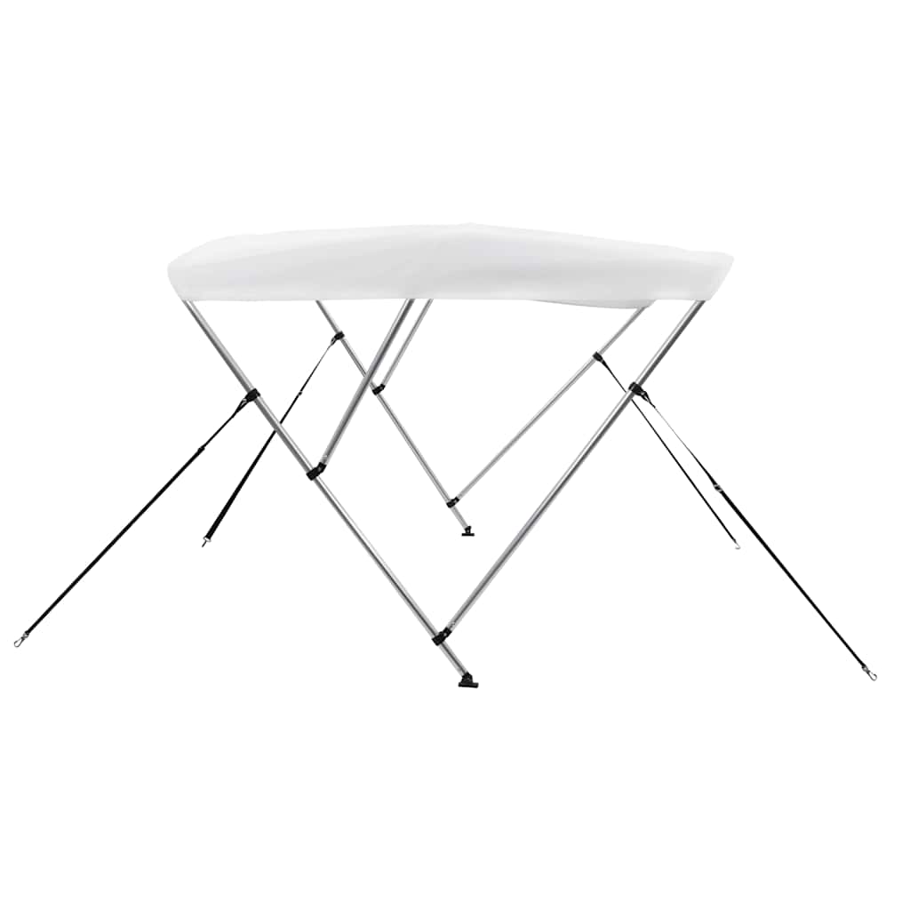 Fehér háromágú bimini tető 183 x 140 x 137 cm 5
