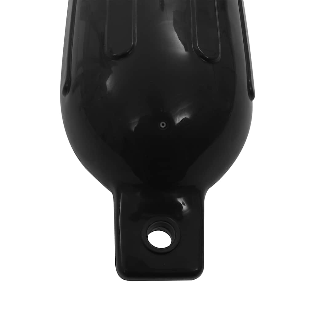 4 darab fekete PVC csónak lökhárító Ø 16 x 58 cm 6