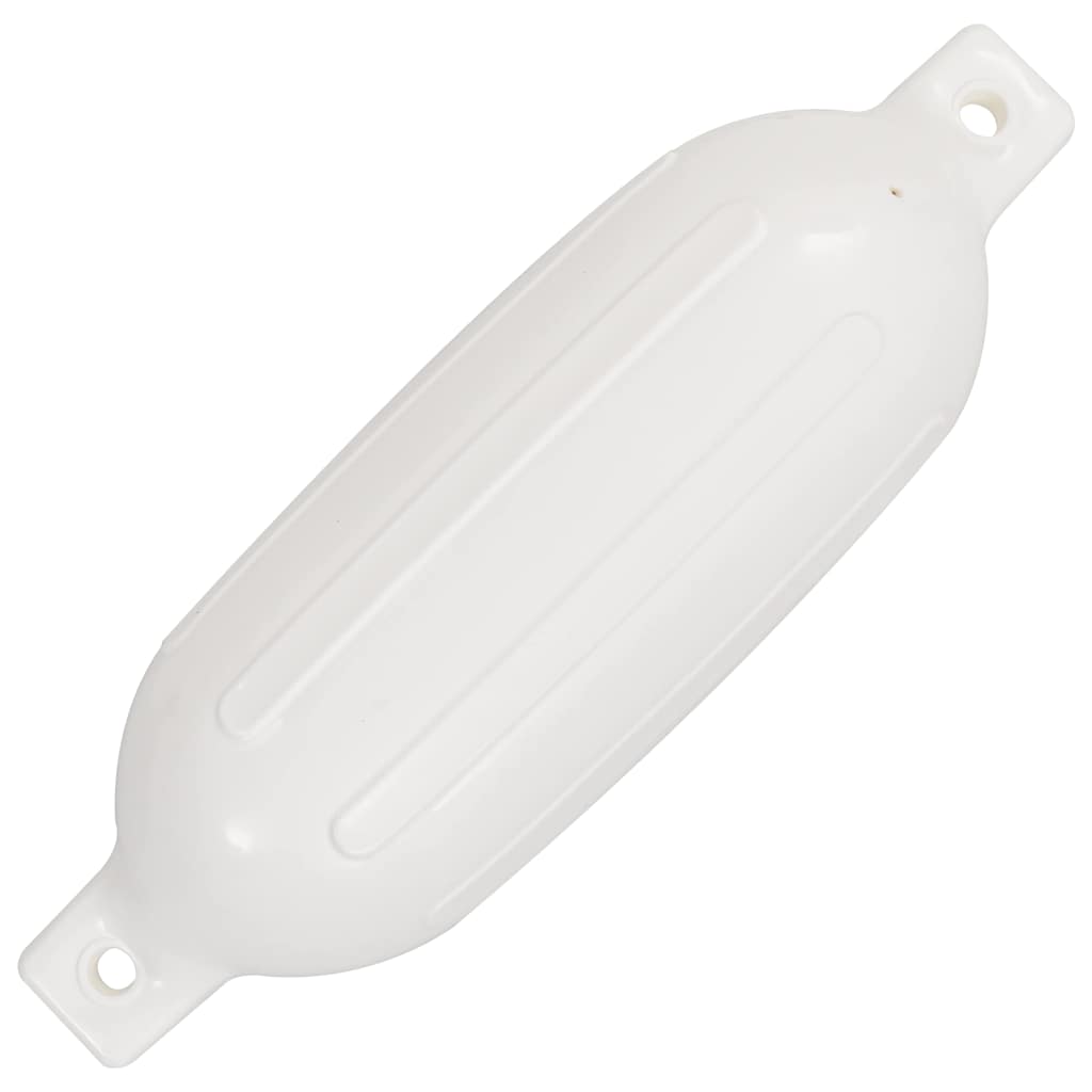 4 darab fehér PVC csónak lökhárító Ø 16 x 58 cm 3