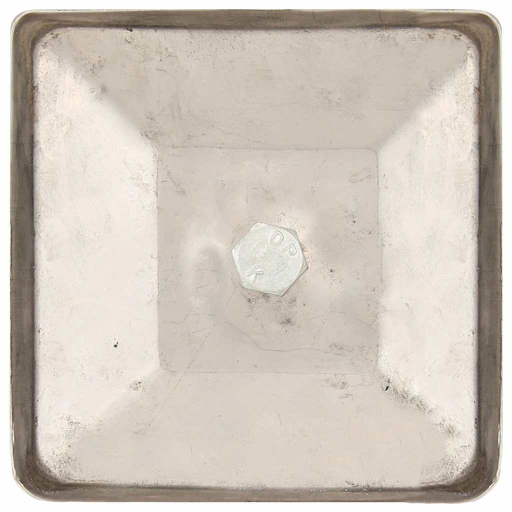 6 db gömb alakú rozsdamentes acél kerítésoszlop-sapka 101x101 mm 5