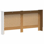 2 db fehér MDF radiátorburkolat 172 x 19 x 81,5 cm 7