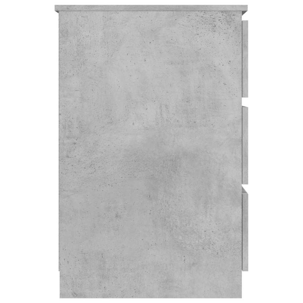 Betonszürke szerelt fa íróasztal 140 x 50 x 77 cm 6