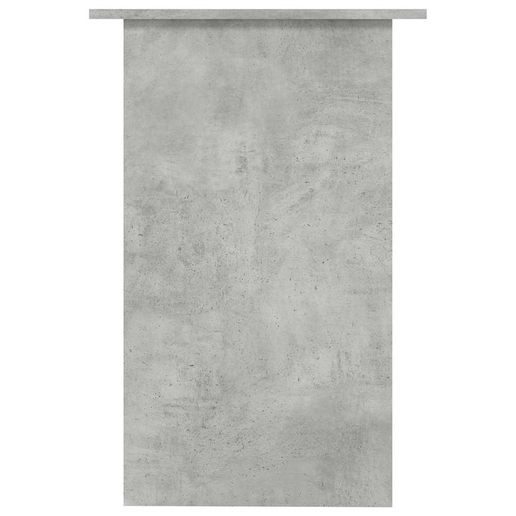 Betonszürke szerelt fa íróasztal 90 x 50 x 74 cm 5