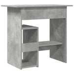 Betonszürke szerelt fa íróasztal 80 x 45 x 74 cm 6