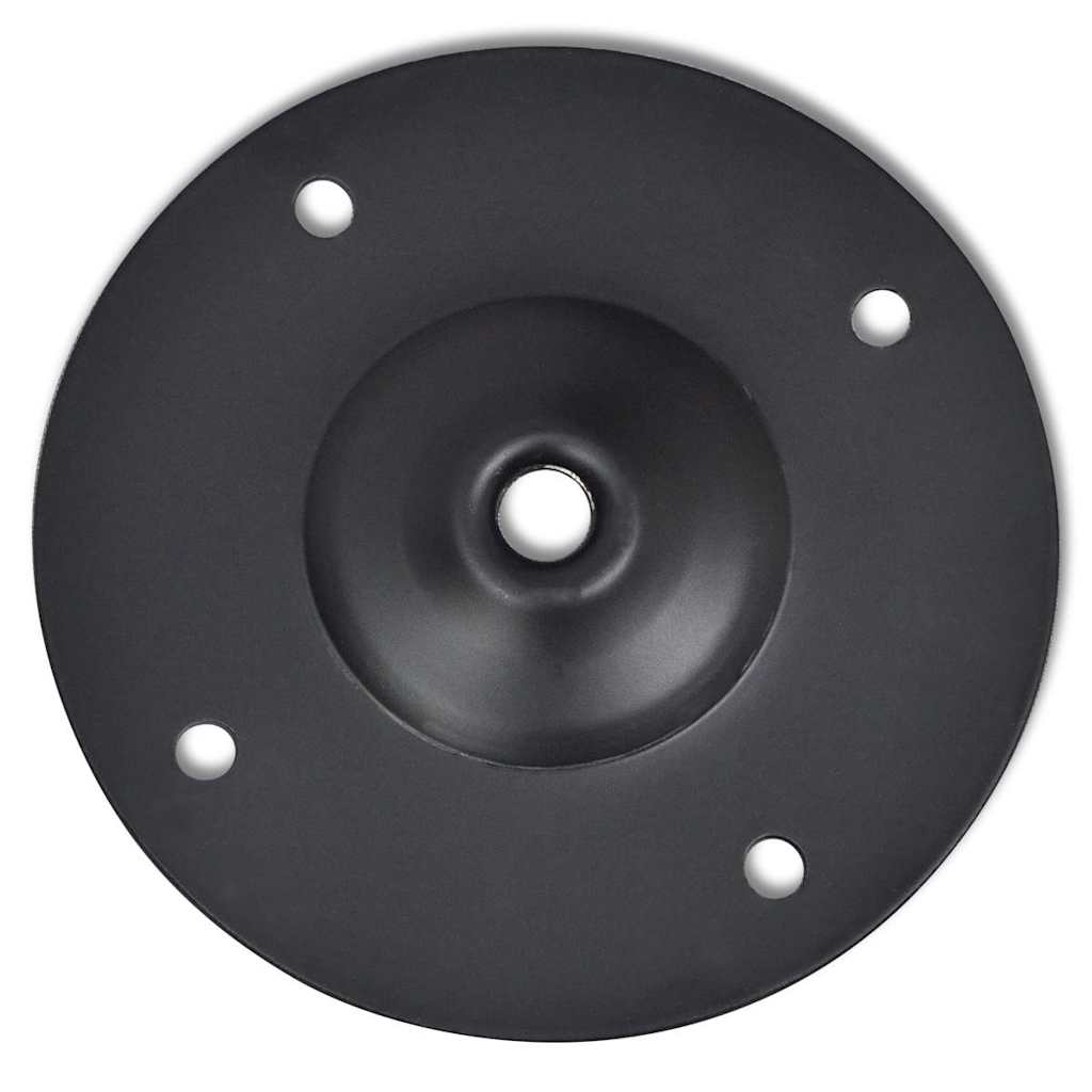 4 db fekete teleszkópos asztalláb 710 mm - 1100 mm 6