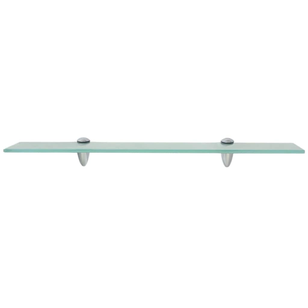 2 db lebegő üvegpolc 60 x 10 cm 8 mm 3