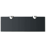 2 db lebegő üvegpolc 30 x 10 cm 8 mm 4