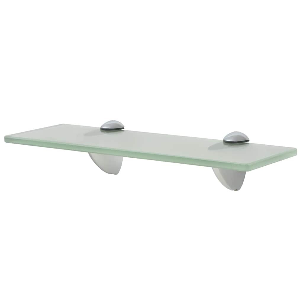 2 db lebegő üvegpolc 30 x 10 cm 8 mm 2