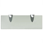 2 db lebegő üvegpolc 30 x 10 cm 8 mm 4