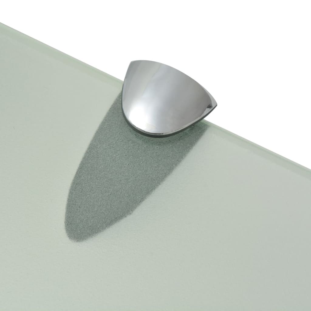 2 db lebegő üvegpolc 30 x 10 cm 8 mm 5
