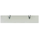 2 db lebegő üvegpolc 50 x 10 cm 8 mm 3