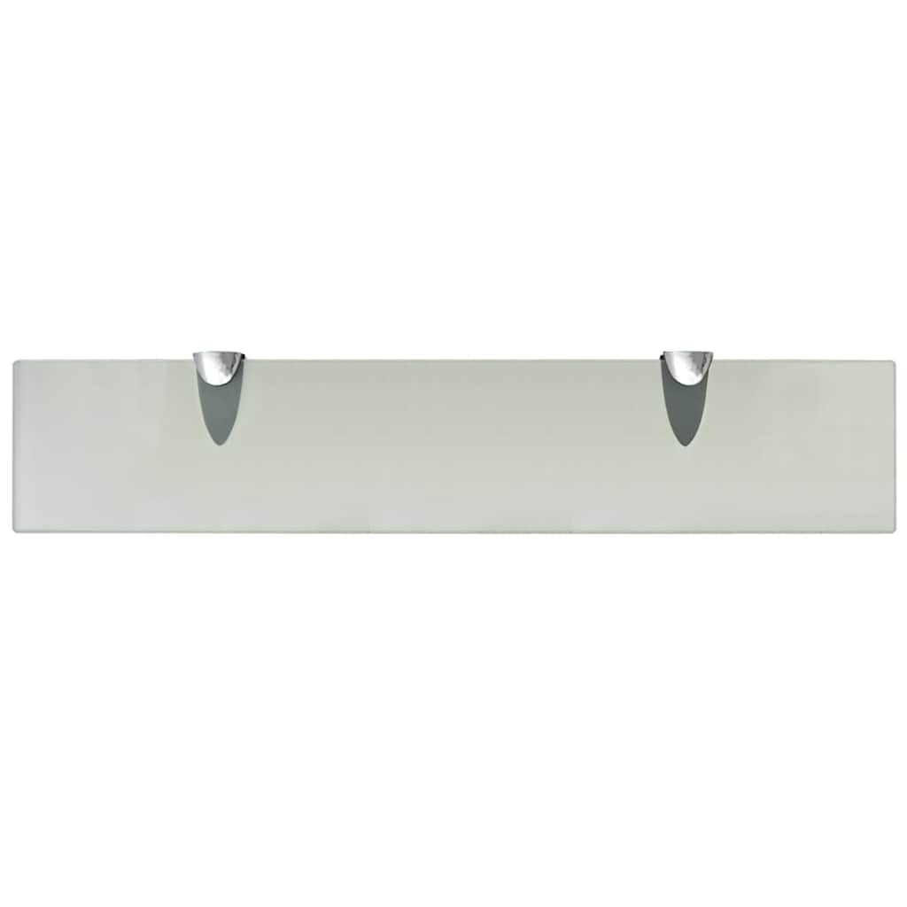 2 db lebegő üvegpolc 50 x 10 cm 8 mm 3
