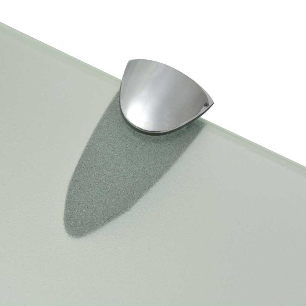 2 db lebegő üvegpolc 50 x 10 cm 8 mm 4