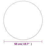 2 db kerek üveg falitükör 50 cm 6