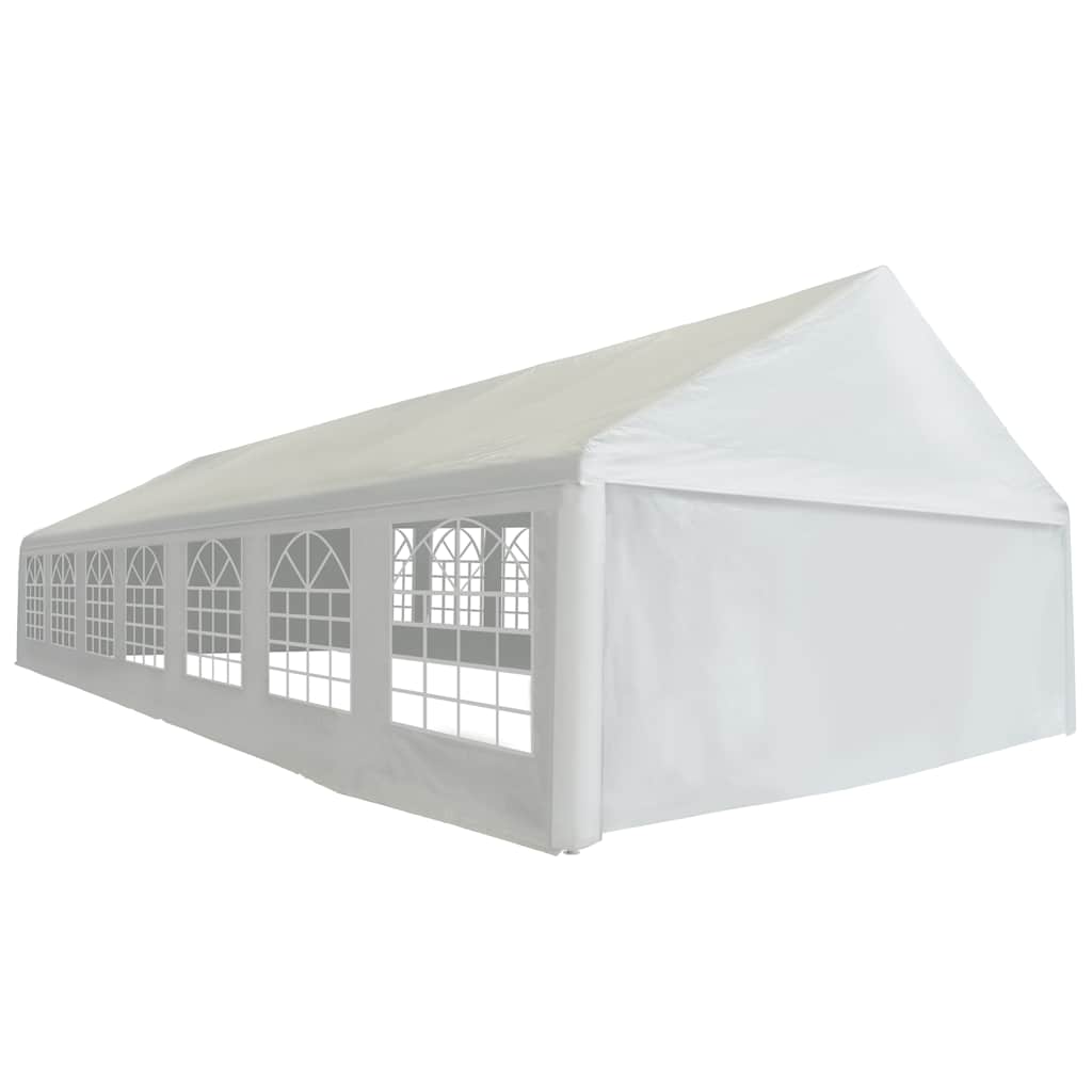 Fehér polietilén partisátor 6 x 14 m 3