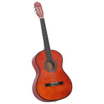 Klasszikus hársfa gitár kezdőknek 4/4 39" 2