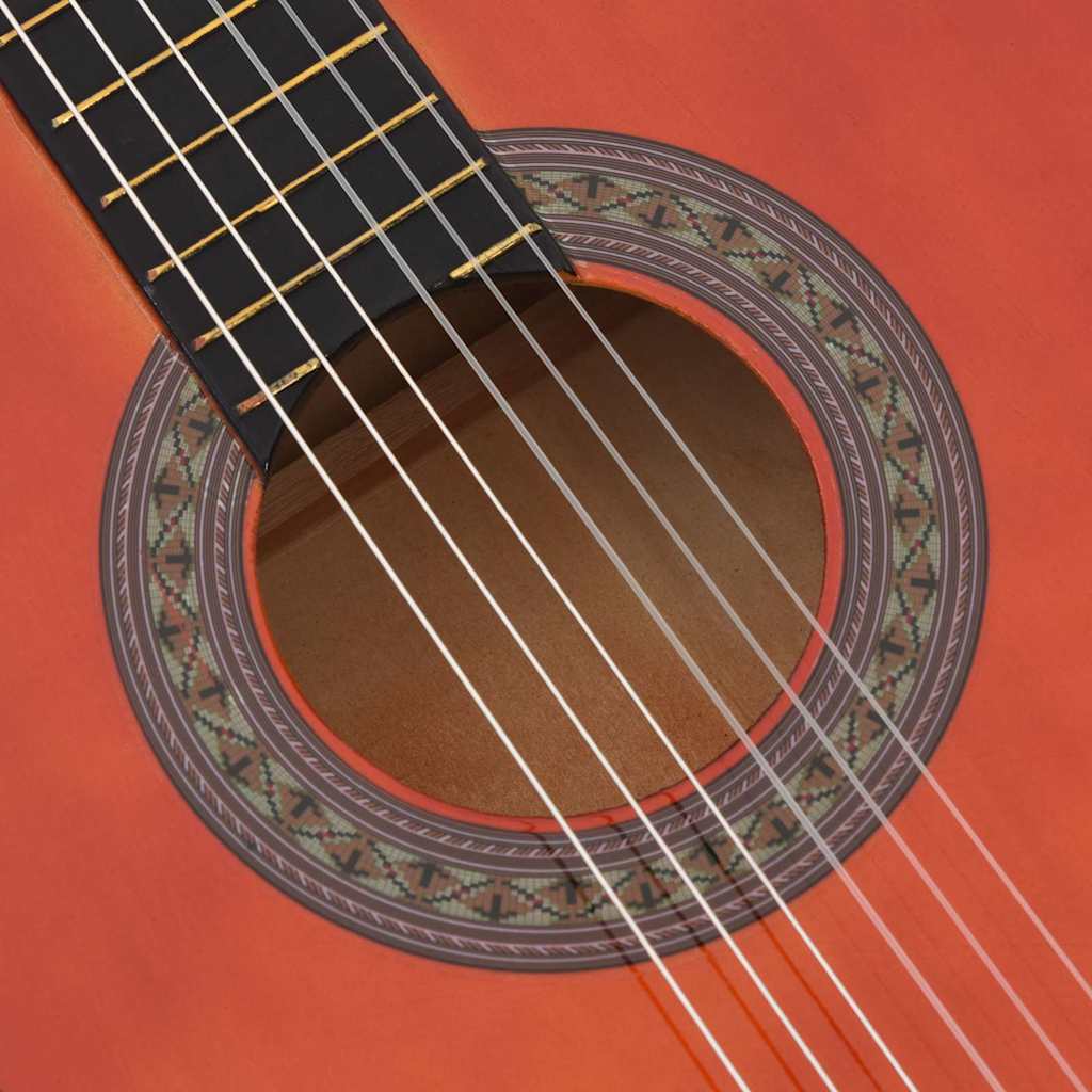 Klasszikus hársfa gitár kezdőknek 4/4 39" 6