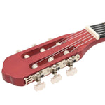 Klasszikus hársfa gitár kezdőknek 4/4 39" 8