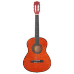 8 részes klasszikus gitárszett kezdőknek 3/4 36" 3