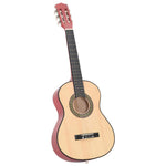8 darabos klasszikus gitár gyerek kezdőkészlet 1/2 34" 2