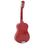 8 darabos klasszikus gitár gyerek kezdőkészlet 1/2 34" 6