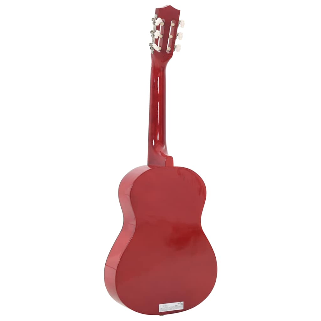 8 darabos klasszikus gitár gyerek kezdőkészlet 1/2 34" 6