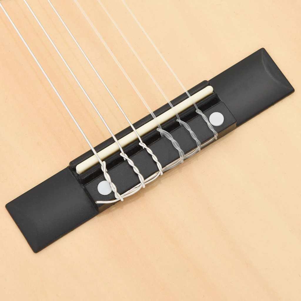 8 darabos klasszikus gitár gyerek kezdőkészlet 1/2 34" 8