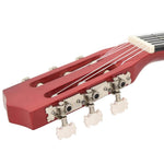 8 darabos klasszikus gitár gyerek kezdőkészlet 1/2 34" 9