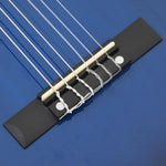 8 darabos kék klasszikus gitárszett kezdőknek 1/2 34" 8